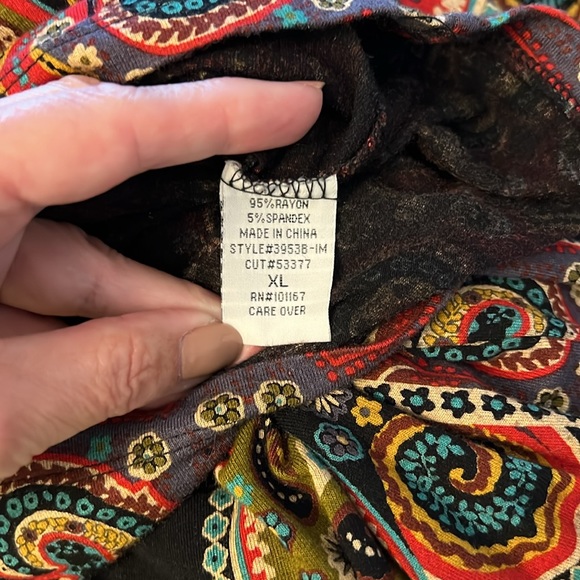 🚨LAST CALL🚨cha cha vente Women’s XL Dress/Tunic Excellent Condition - Picture 6 of 7